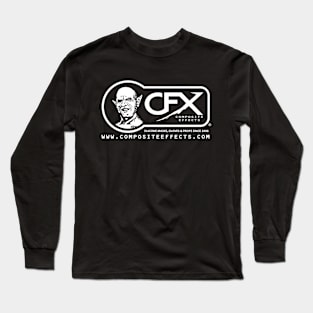 CFX Masks Logo - White Long Sleeve T-Shirt